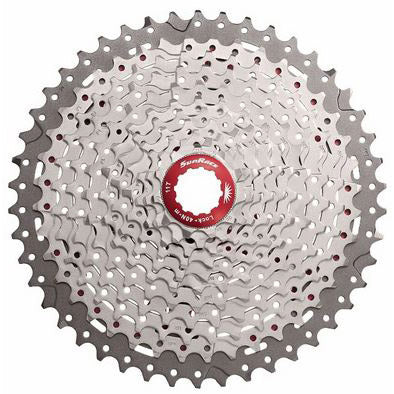 ギャラリービューアに画像をロードする, SunRace cassette 11V 11-51 CSMX80 metallic silver