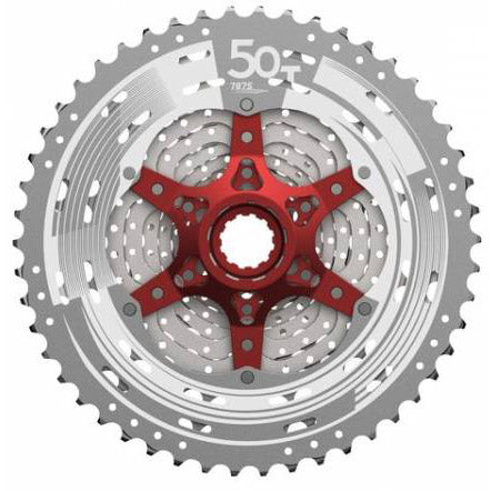 ギャラリービューアに画像をロードする, SunRace cassette 11V 11-51 CSMX80 metallic silver