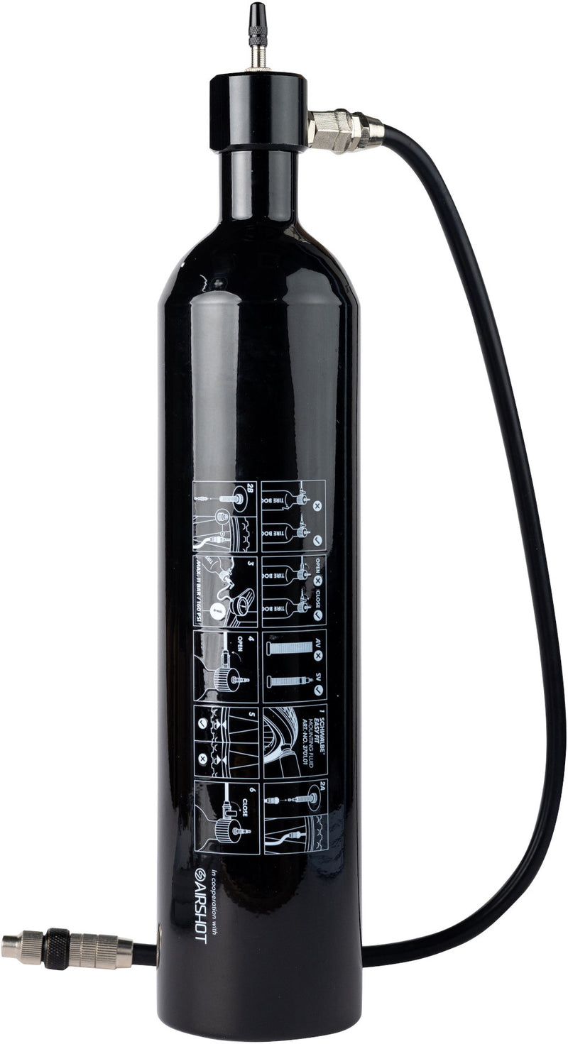 Afbeelding laden in galerijviewer, Schwalbe pomp tubeless banden tire booster 11bar fv