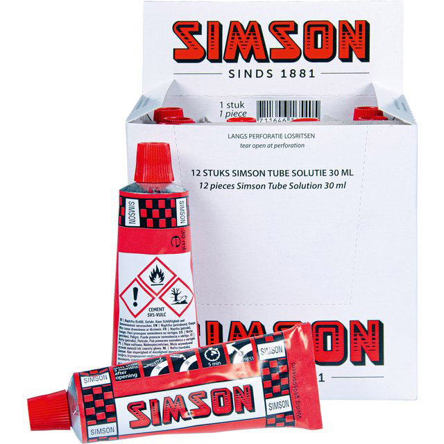 Load image into Gallery viewer, Simson Solutie groot (12x tube á 30ml)