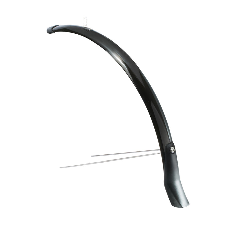 Load image into Gallery viewer, spatbordenset Snello 28 inch 46 mm kunststof zwart