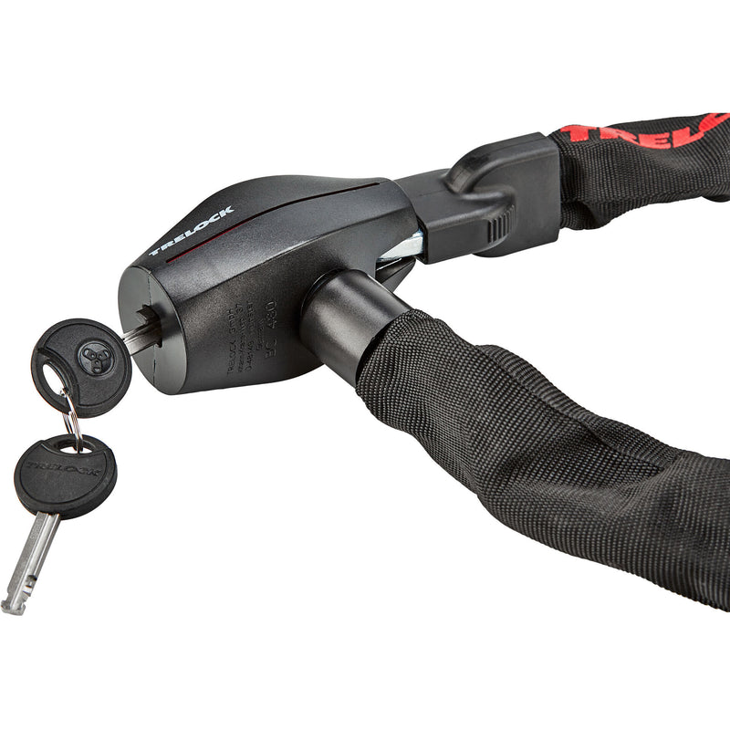 Cargue la imagen en el visor de la galería, Trelock BC 480 Fietskettingslot 110 cm Zwart