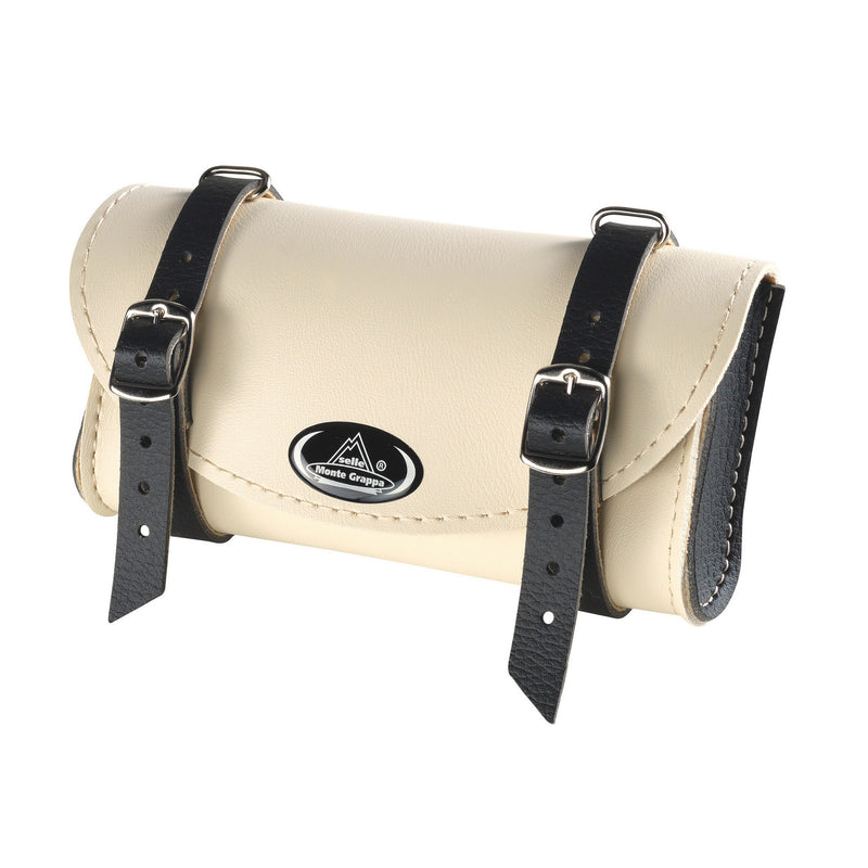 Load image into Gallery viewer, Monte grappa zadeltas fashion skay cream zwart