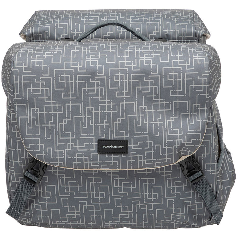 Afbeelding laden in galerijviewer, Mondi Joy Dubbele Fietstas - Racktime Snap-it - Waterafstotend Polyester - 38L - Ivy Walnut