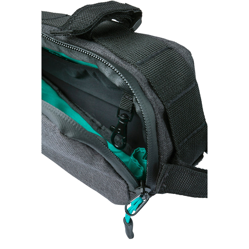 Load image into Gallery viewer, Basil Discovery 365D frametas M - sportieve compacte fietstas voor heren damesfiets - 1.8L - zwart melee