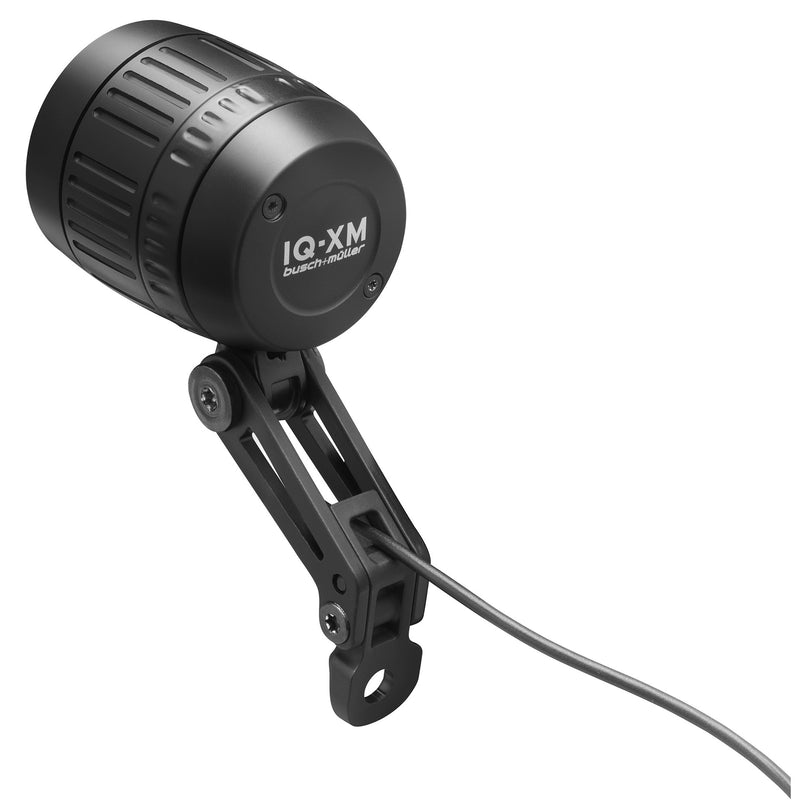 Load image into Gallery viewer, Koplamp Busch und Müller Lumotec IQ-XM High Beam voor e-bike - 120 170 Lux - zwart