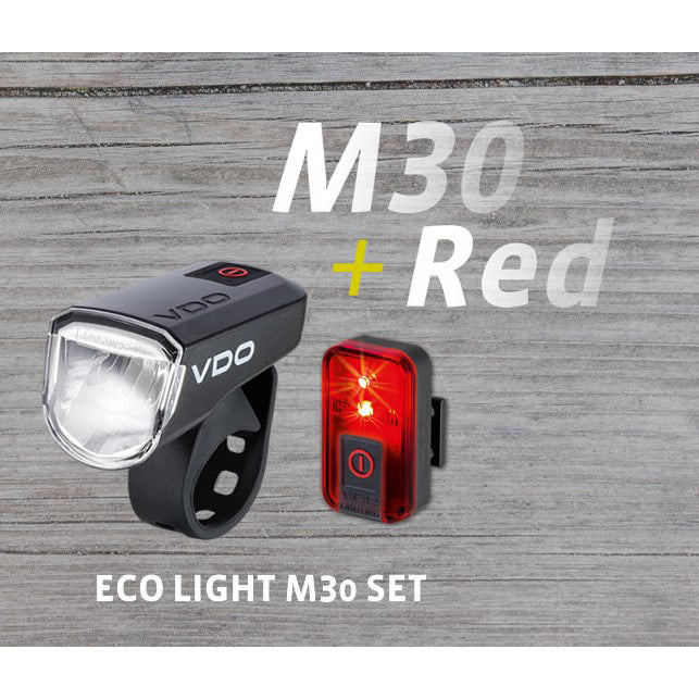 Load image into Gallery viewer, Verlichtingset VDO Eco Light M30 USB + RED USB