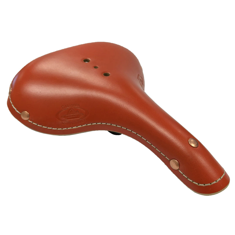 Load image into Gallery viewer, Monte grappa zadel old frontiers classic leer cognac