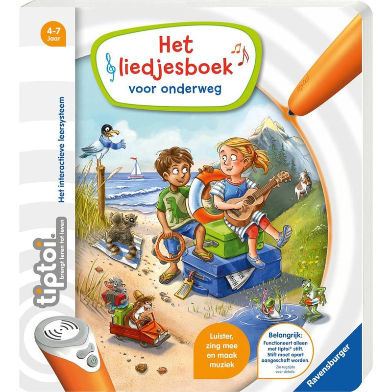 Load image into Gallery viewer, Ravensburger Tiptoi Boek Liedjes voor Onderweg