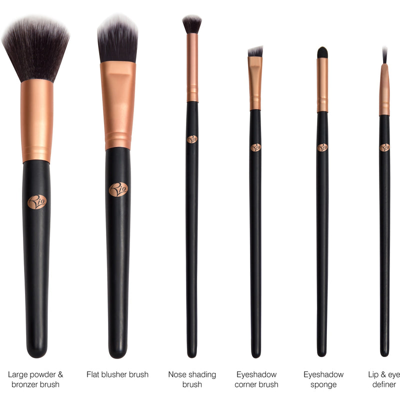 Load image into Gallery viewer, Rio Rio BRCE Essential cosmetic brush collection