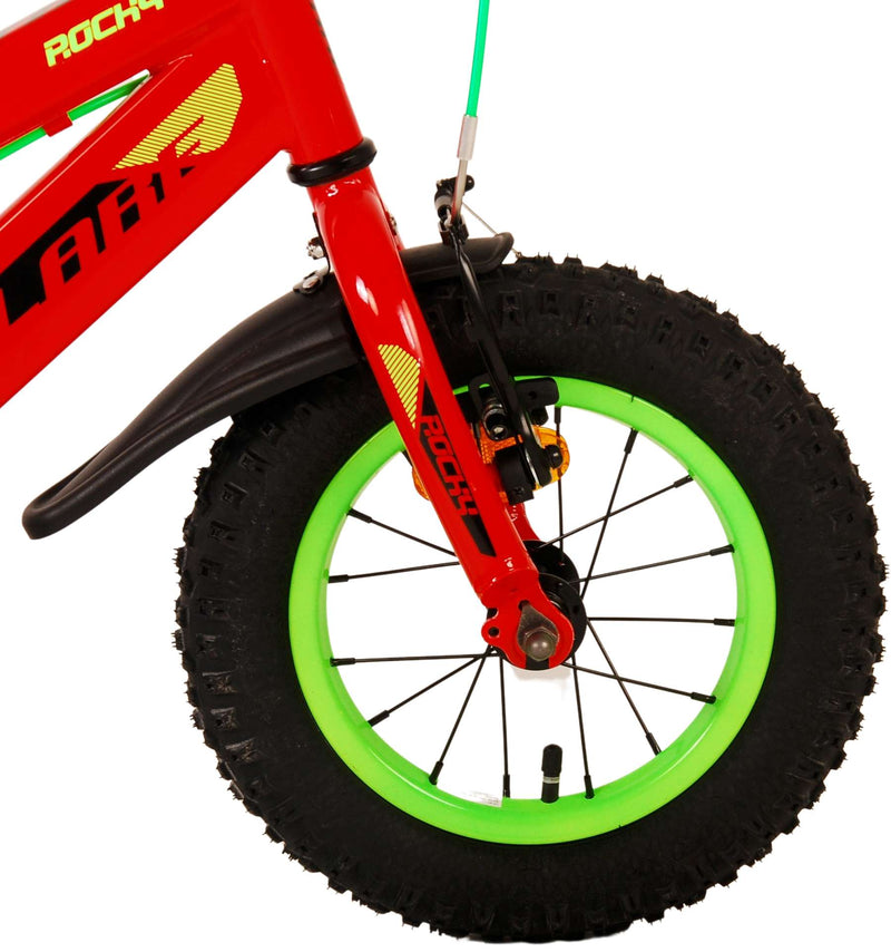 Load image into Gallery viewer, Volare Rocky Kinderfiets Jongens 12 inch Rood Twee handremmen