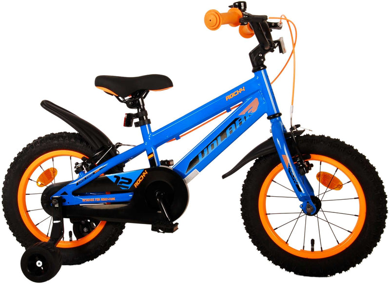 Afbeelding laden in galerijviewer, Volare rocky kinderfiets - jongens - 14 inch - blauw - twee handremmen