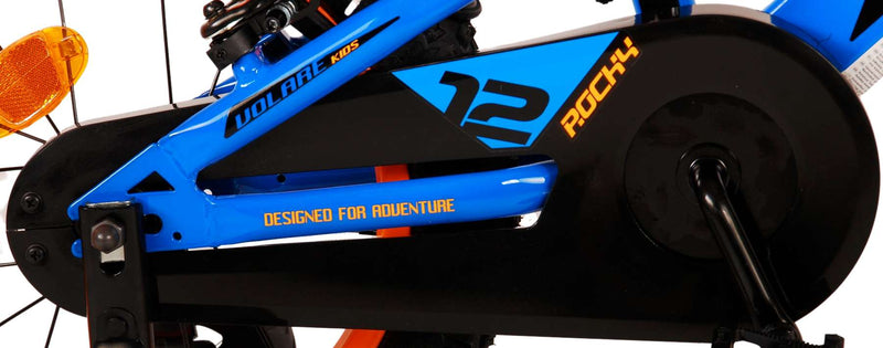 Afbeelding laden in galerijviewer, Volare rocky kinderfiets - jongens - 14 inch - blauw - twee handremmen