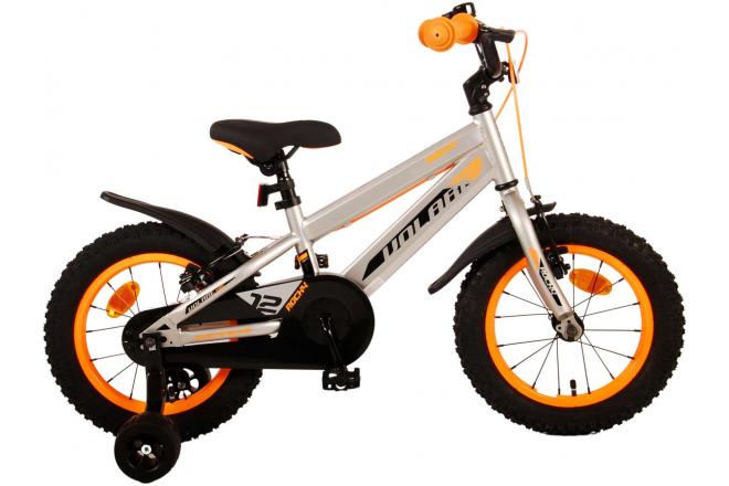 Load image into Gallery viewer, Volare Rocky Kinderfiets Jongens 14 inch Grijs Twee handremmen