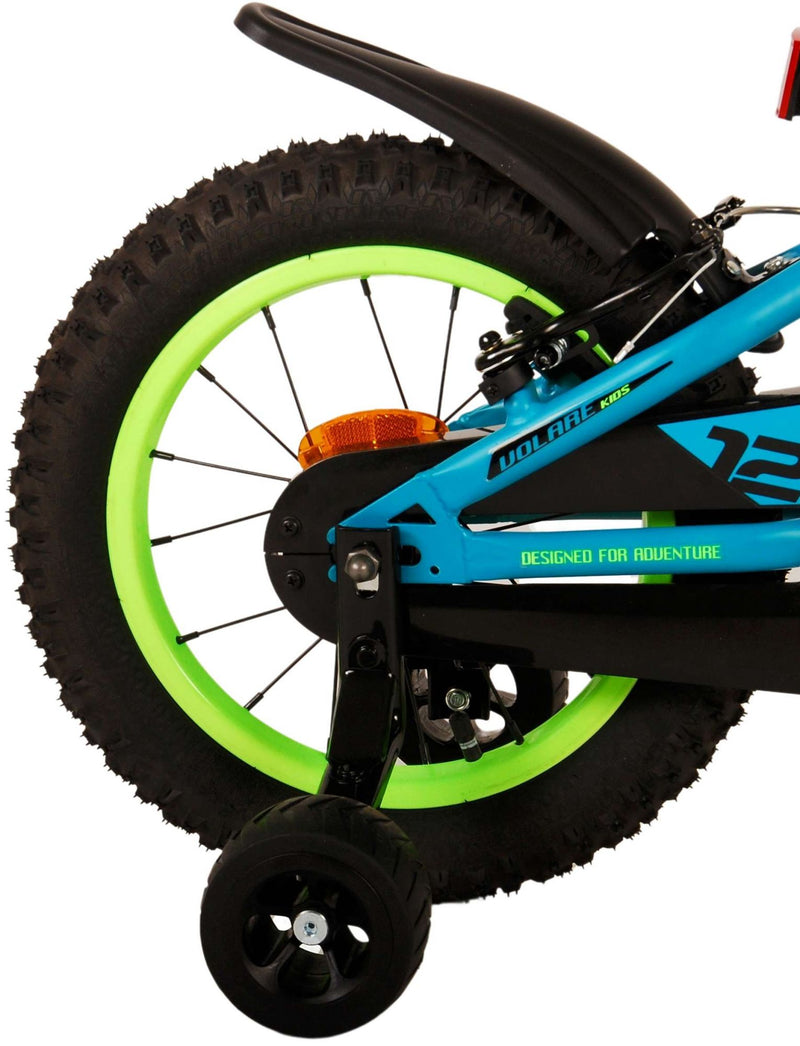 Load image into Gallery viewer, Volare Rocky Kinderfiets Jongens 14 inch Groen Twee handremmen