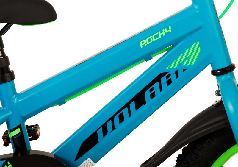 Load image into Gallery viewer, Volare Rocky Kinderfiets Jongens 14 inch Groen Twee handremmen