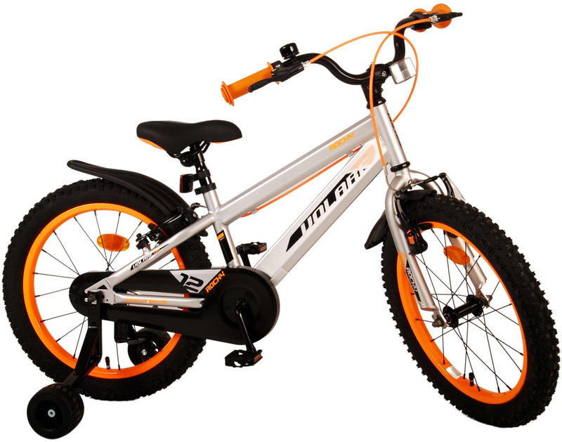 Load image into Gallery viewer, Volare Rocky Kinderfiets Jongens 18 inch Grijs Twee handremmen