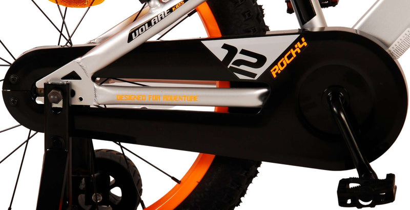 Load image into Gallery viewer, Volare Rocky Kinderfiets Jongens 18 inch Grijs Twee handremmen