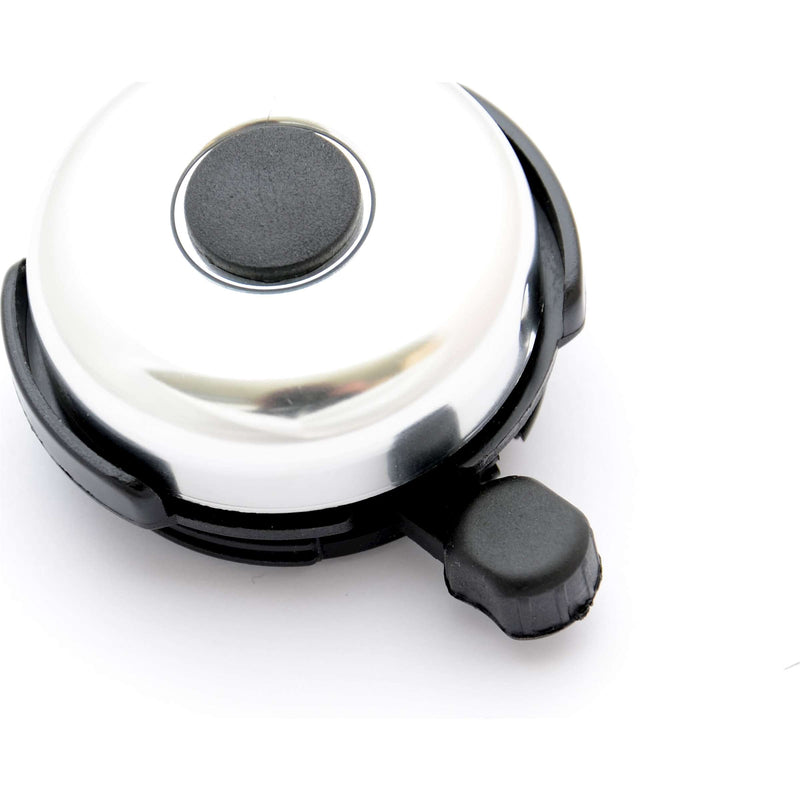 Load image into Gallery viewer, Simson fietsbel Hybride zilver op kaart