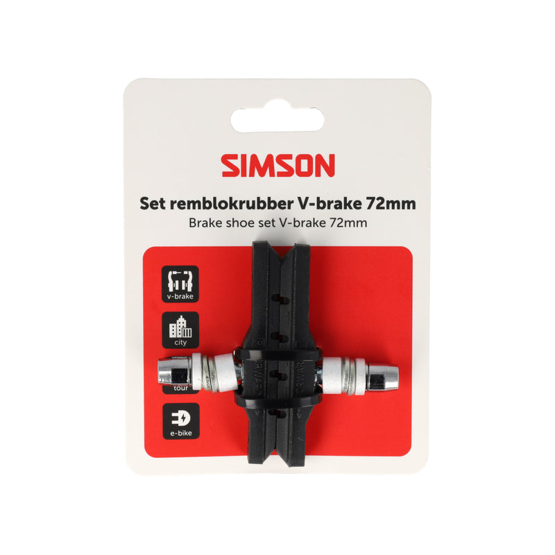 ギャラリービューアに画像をロードする, Simson remschoenen v-brake 72mm