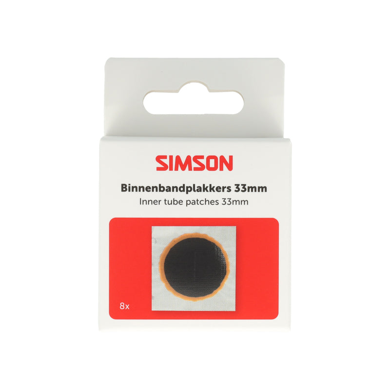 Laden Sie das Bild in Galerie -Viewer, Simson binnenbandpleisters 33mm 8st