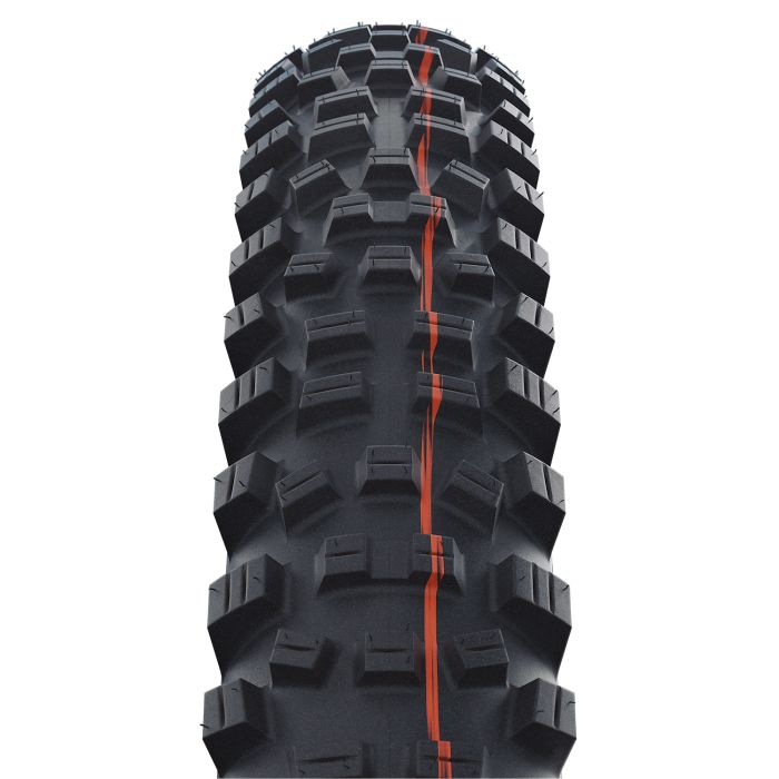 Afbeelding laden in galerijviewer, Schwalbe Buitenband Hans Dampf Evo SuperTrail 27.5 x 2.60 zw vouw