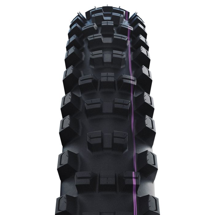 Afbeelding laden in galerijviewer, Schwalbe shredda rear - tlr - addix ultra soft - gravity pro - radial - 27.5x2.50 - black