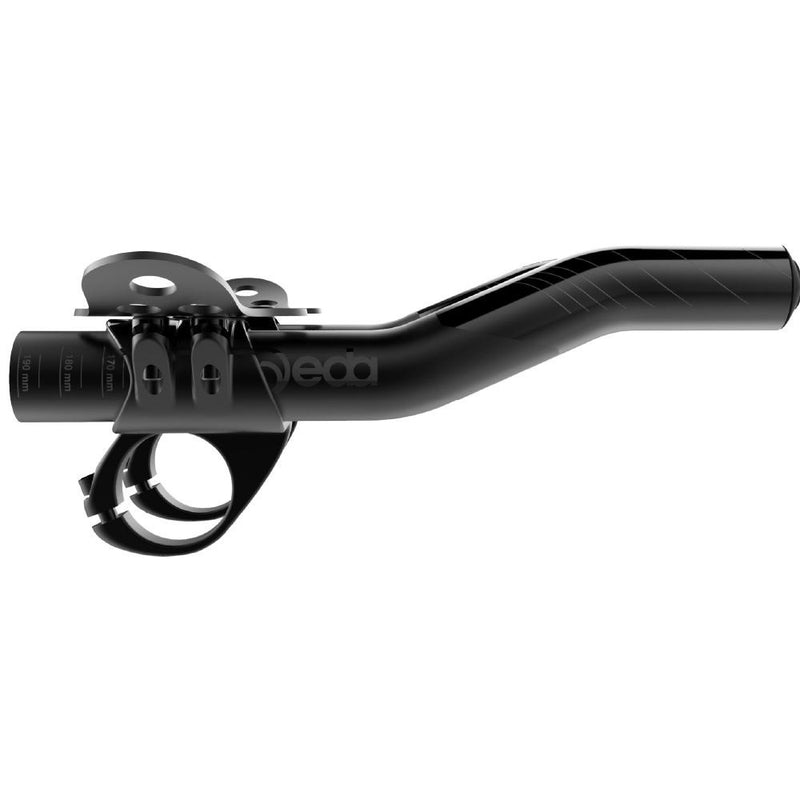 Afbeelding laden in galerijviewer, Deda Clip-On Superzero TT extensions, 190mm, zwart ano