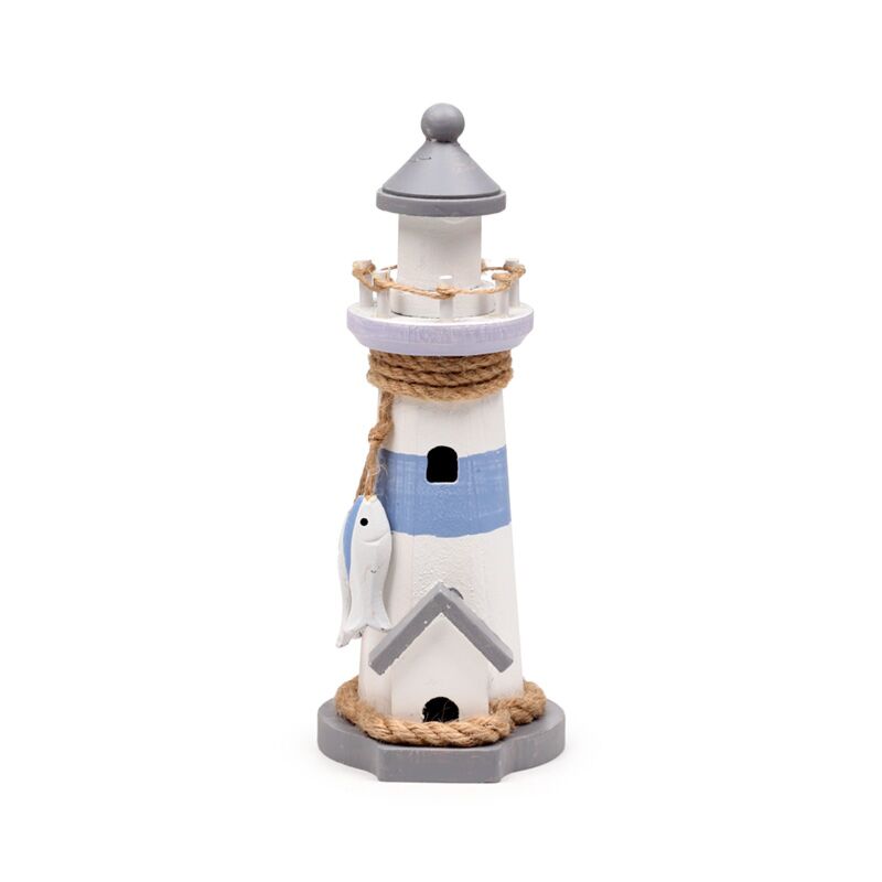 ギャラリービューアに画像をロードする, Strandsouvenir - vuurtoren wit vis