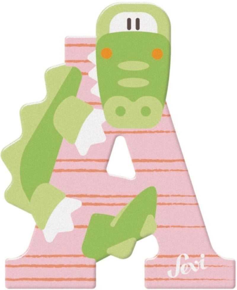 Load image into Gallery viewer, Sevi letter a alligator: 10 cm (83001)