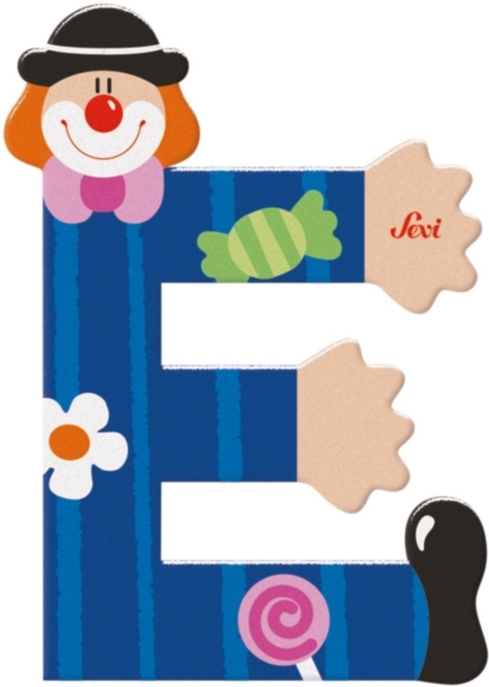 Load image into Gallery viewer, Sevi letter clown e: 10 cm (81741)