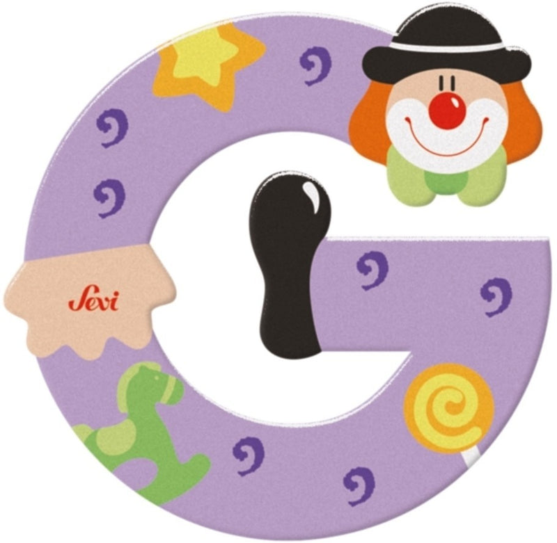 Chargez l'image dans la visionneuse de la galerie, Sevi letter clown g: 10 cm (81743)