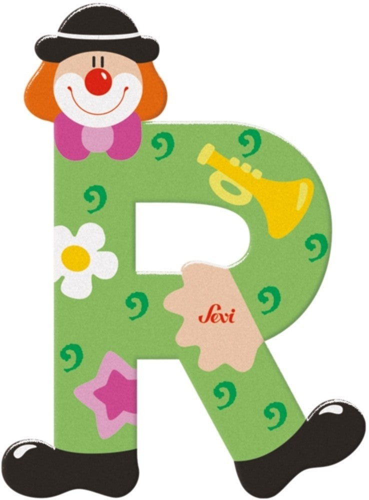 Laden Sie das Bild in Galerie -Viewer, Sevi letter clown r: 10 cm (81754)