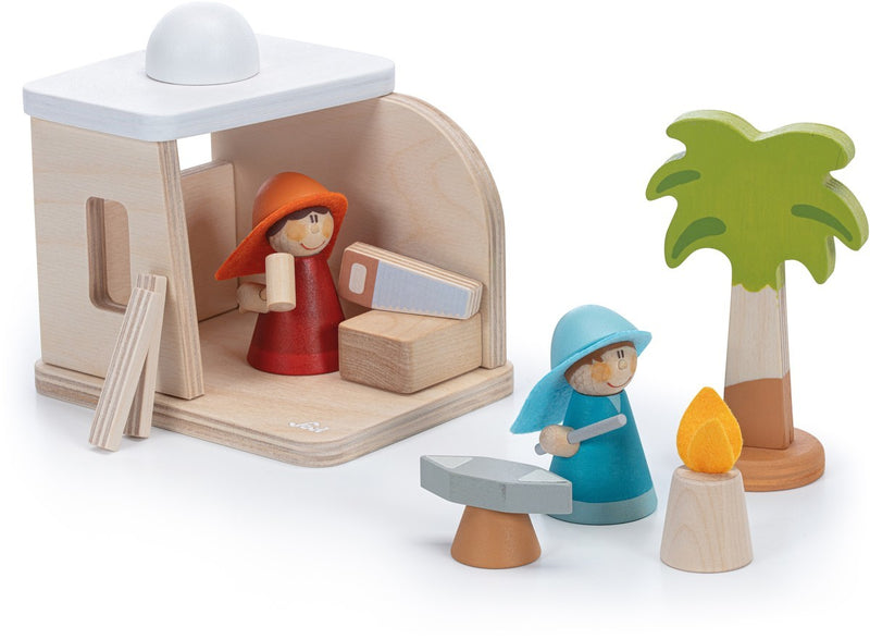 Laden Sie das Bild in Galerie -Viewer, Sevi nativity scene - craftsmen: 18x15x13 cm (83101)