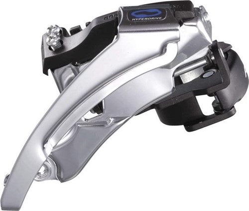 Load image into Gallery viewer, Voorderailleur 3 x 7 8-speed Shimano Altus M310 top swing dual pull 40T