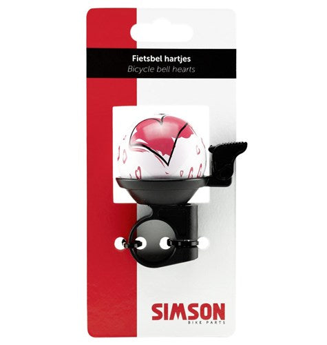 Afbeelding laden in galerijviewer, Simson fietsbel hartjes