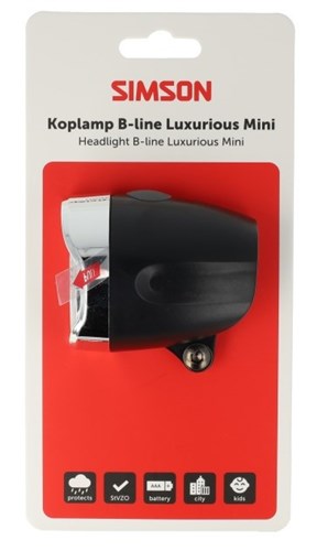 ギャラリービューアに画像をロードする, Simson koplamp aurora b-line luxurious mini