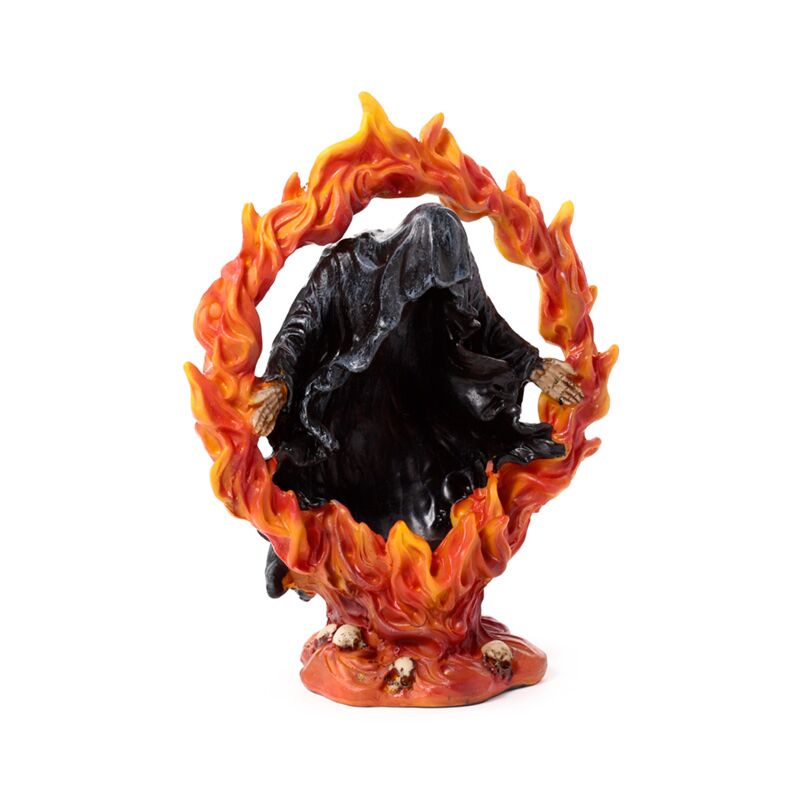 Cargue la imagen en el visor de la galería, The reaper of death vuur ring waxinelichthouder