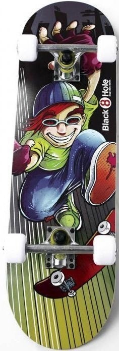 Load image into Gallery viewer, Move skateboard black hole : skater boy 71 cm abec7 (9914028)