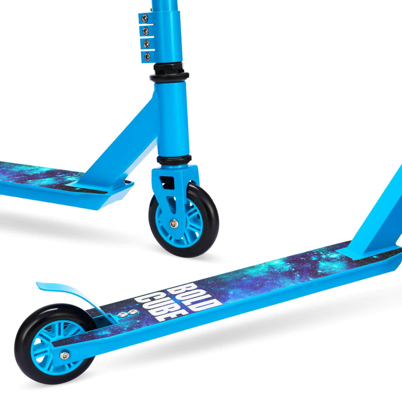 Afbeelding laden in galerijviewer, Volare boldcube stuntstep - cyaan