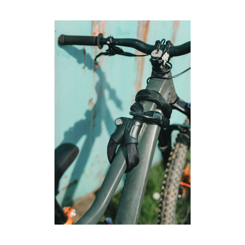 Chargez l'image dans la visionneuse de la galerie, Abus fietsslot kettingslot - infinity loop 1806 - security level 6 - zwart - 110 cm - geschikt voor elektrische fietsen en stadsfietsen