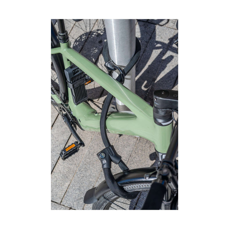 Load image into Gallery viewer, Abus kettingslot infinity loop 1806 140 zwart