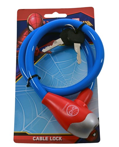Load image into Gallery viewer, Spiderman kabelslot blauw rood
