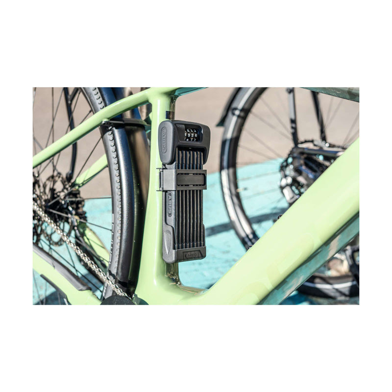 Afbeelding laden in galerijviewer, Abus fietsslot vouwslot - bordo™ 6000c - security level 10 - zwart - 120 cm - geschikt voor elektrische fietsen en stadsfietsen