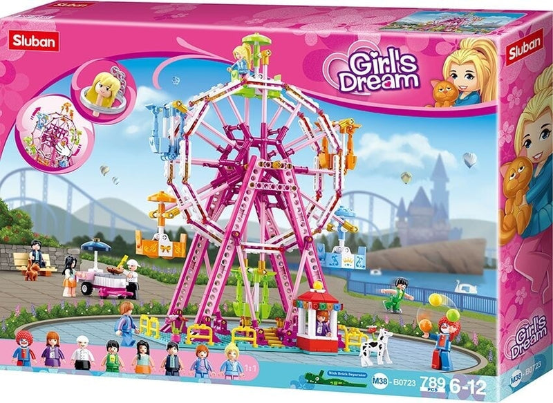 Load image into Gallery viewer, Sluban girl's dream reuzenrad (m38-b0723)