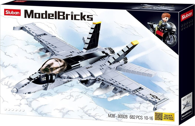 Load image into Gallery viewer, Sluban modelbricks super bumblebee fighter (m38-b0928)