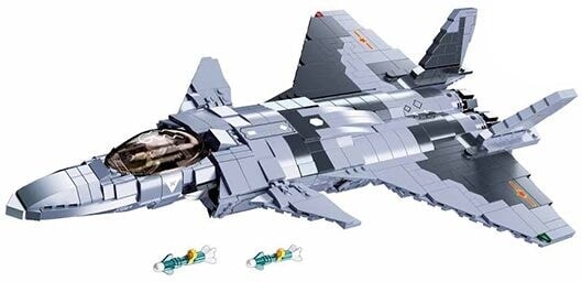 Load image into Gallery viewer, Sluban gevechtsvliegtuig mighty dragon j-20 : 926 stuks (m38-b0931)