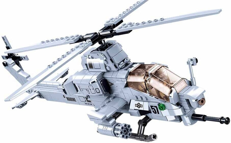 Load image into Gallery viewer, Sluban modelbricks aanvalshelikopter (m38-b0838)