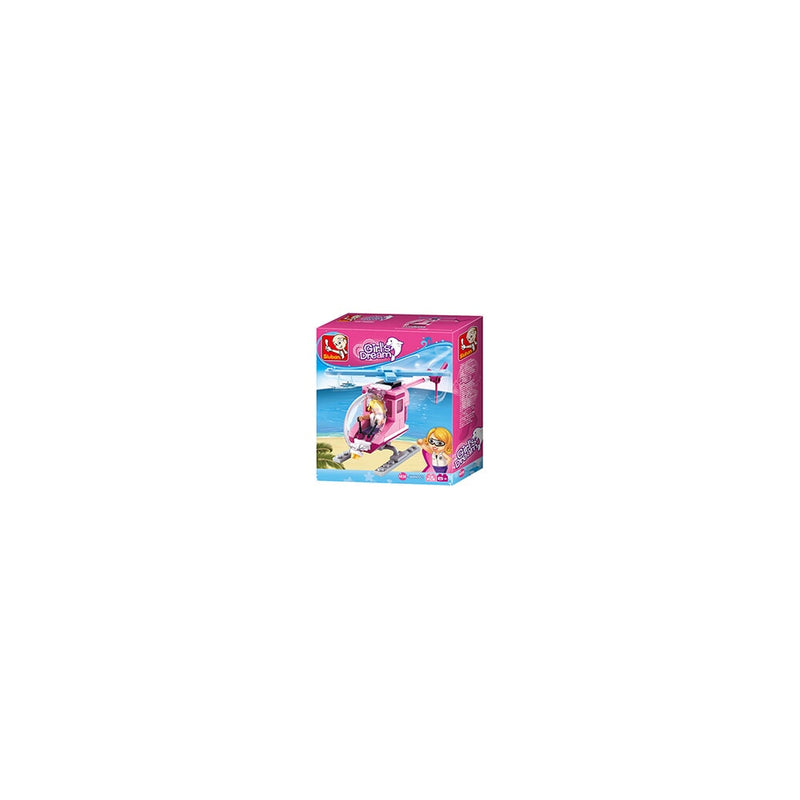 Load image into Gallery viewer, Sluban girl's dream helikopter (m38-b0600d)