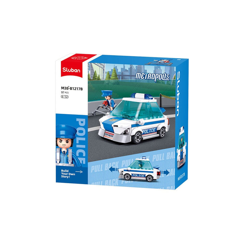 Load image into Gallery viewer, Sluban metropolis police-urban security patrol(pullback) (m38-b1217b)